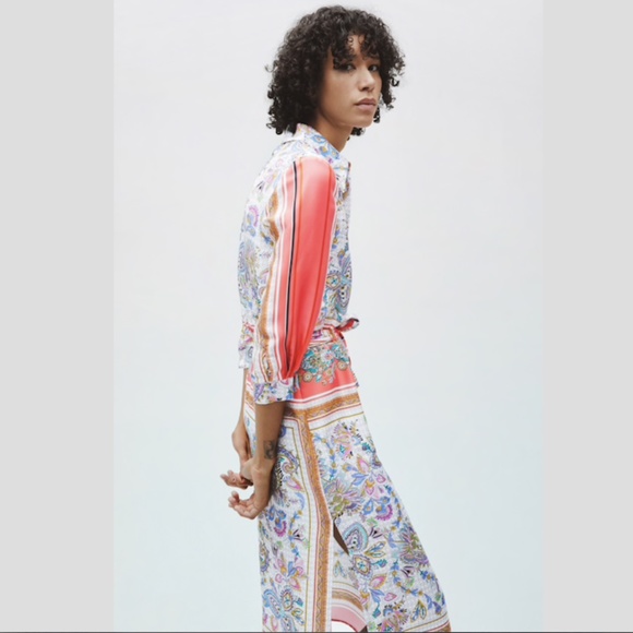 Print dress Zara S - Picture 1 of 6